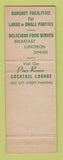 Matchbook Cover - Weldon Hotel Greenfield MA
