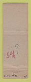Matchbook Cover - Rosen's Tavern pinup WEAR