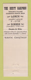 Matchbook Cover - Rusty Harpoon Maui Hawaii WEAR