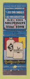 Matchbook Cover - Millhiser Bag Company Strong Richmond VA WEAR