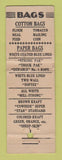 Matchbook Cover - Millhiser Bag Company Strong Richmond VA WEAR