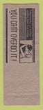 Matchbook Cover - Mike Georgev Deli Cincinnati OH