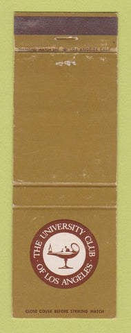 Matchbook Cover - University Club of Los Angeles CA WEAR