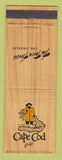 Matchbook Cover - Town House Los Angeles CA Cape Cod Grill