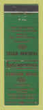 Matchbook Cover - Fairlane Motel Perrysburg OH WEAR