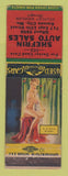 Matchbook Cover - Shefrin Auto Sales Kansas City MO pinup WEAR