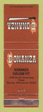 Matchbook Cover - Bonanza Sirloin Pit Racine WI WEAR