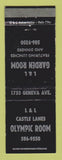 Matchbook Cover - L&L Castle Lanes Bowling