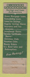 Matchbook Cover - Niagara Permanent Savings Loan Niagara Falls NY