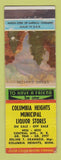 Matchbook Cover - Columbia Heights Liquor Stores MN WEAR
