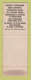 Matchbook Cover - Hotel DeSoto Hot Springs AR WEAR
