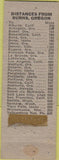 Matchbook Cover - E.E. Bach Millwork Minneapolis MN WEAR