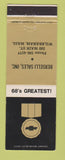 Matchbook Cover - 1968 Chevrolet Berselli Wilbraham MA