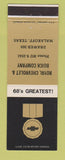 Matchbook Cover - 1968 Chevrolet Royal Buick Malakoff TX