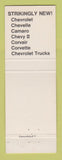 Matchbook Cover - 1968 Chevrolet Royal Buick Malakoff TX