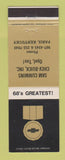 Matchbook Cover - 1968 Chevrolet Sam Cummins Buick Opel Paris KY