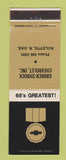 Matchbook Cover - 1968 Chevrolet Graber Shrock Rolette ND