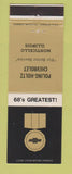 Matchbook Cover - 1968 Chevrolet Poling Holtz Monticello IL