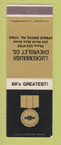 Matchbook Cover - 1968 Chevrolet Luckenbaugh Spring Grove PA