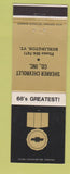 Matchbook Cover - 1968 Chevrolet Shearer Burlington VT