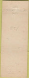 Matchbook Cover - Red Wing Shoe Store Visalia CA red