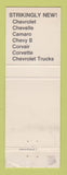 Matchbook Cover - 1968 Chevrolet TD McGinnes Kilmarnock VA