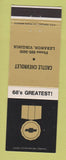 Matchbook Cover - 1968 Chevrolet Castle Lebanon VA