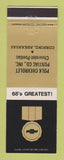 Matchbook Cover - 1968 Chevrolet Polk Pontiac Corning AR