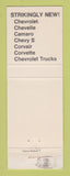 Matchbook Cover - 1968 Chevrolet Polk Pontiac Corning AR
