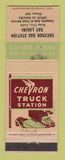 Matchbook Cover - Chevron oil gas Ray Lanini King City CA