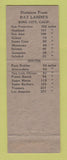 Matchbook Cover - Chevron oil gas Ray Lanini King City CA