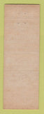 Matchbook Cover - Blackburn's Sunoco oil gas New Castle IN