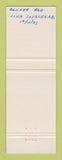 Matchbook Cover - Restaurant Monaco QC pinup