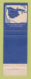 Matchbook Cover - Bill Parson's Husky oil gas Boise ID WORN