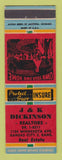 Matchbook Cover - J&K Dickinson Real Estate Kansas City KS