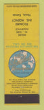 Matchbook Cover - Fromme Insurance Agency Hoxie KS