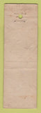 Matchbook Cover - Mobil oil gas Mel Hibschmans Mishawaka IN WORN