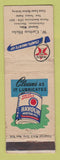 Matchbook Cover - Texaco oil gas W Carlton Hicks Cheltenham MD WEAR