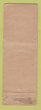 Matchbook Cover - Texaco oil gas W Carlton Hicks Cheltenham MD WEAR