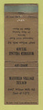 Matchbook Cover - Mayfield Village Texaco oil gas OH WEAR