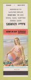 Matchbook Cover - Robert Gourdes St Nazaire QC pinup