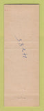Matchbook Cover - 1958 Chevrolet Essig Washington IL
