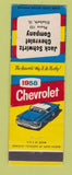 Matchbook Cover - 1958 Chevrolet Jack Schwirtz Elizabeth IL