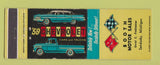 Matchbook Cover - 1959 Chevrolet Booth Motors Sandusky MI