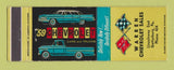 Matchbook Cover - 1959 Chevrolet Warren Gettysburg PA