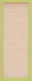 Matchbook Cover - 1959 Chevrolet Bowen Everett Vienna GA