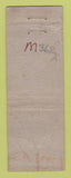 Matchbook Cover - USS Minneapolis Navy POOR