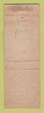Matchbook Cover - USS Hopewell Navy WEAR