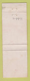 Matchbook Cover - USS Hugh Purvis Navy