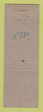 Matchbook Cover - USS Rowan Navy